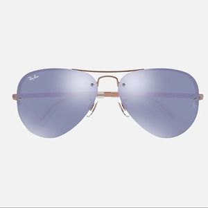 Ray-Ban- Violet Mirror Aviators
